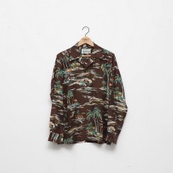 “ISLAND SEA” L/S HAWAIAN SHIRTS