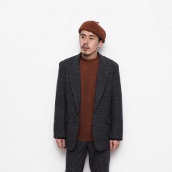 PEAKED LAPEL ARTISAN SACK JACKET