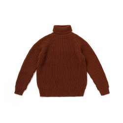 FELT YARN TURTLE SWEATER