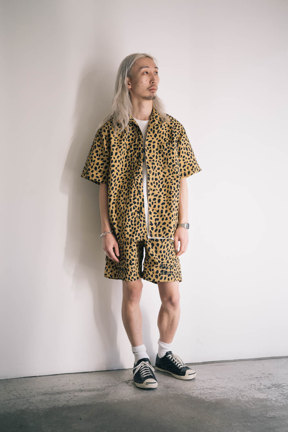 WACKOMARIA GRAMICCI LEOPARDTRACKPANTS - パンツ