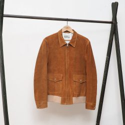 SUEDE BOMBER JACKET