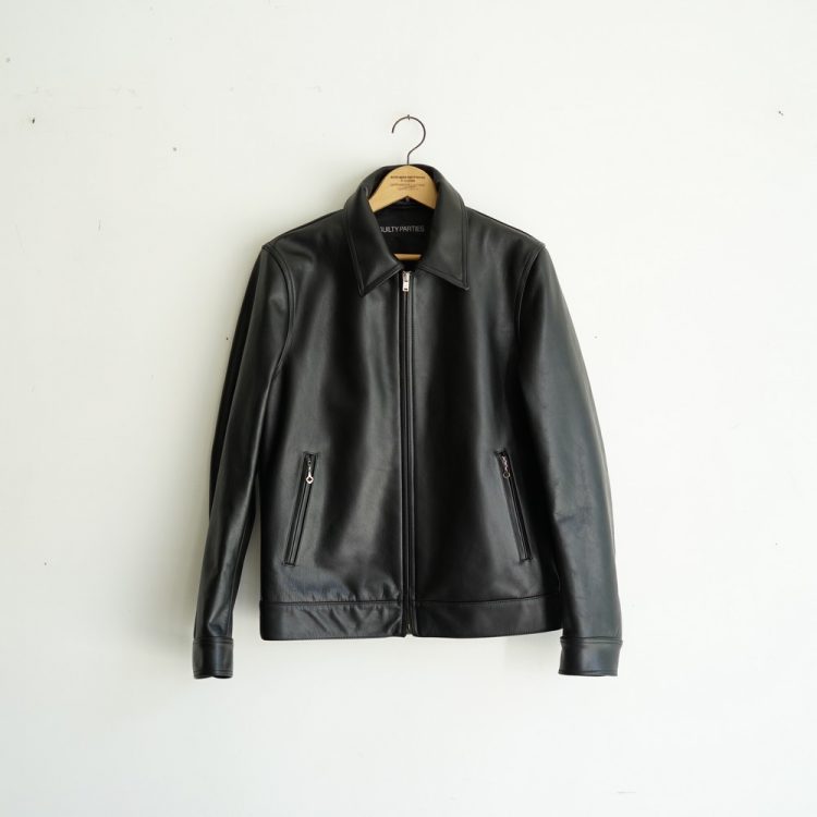 WACKO MARIA LEATHER SINGLE RIDERS JACKET - レザージャケット