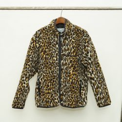 LEOPARD BOA FLEECE JACKET