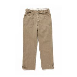 BELTED MOTOR CYCLE TROUSER