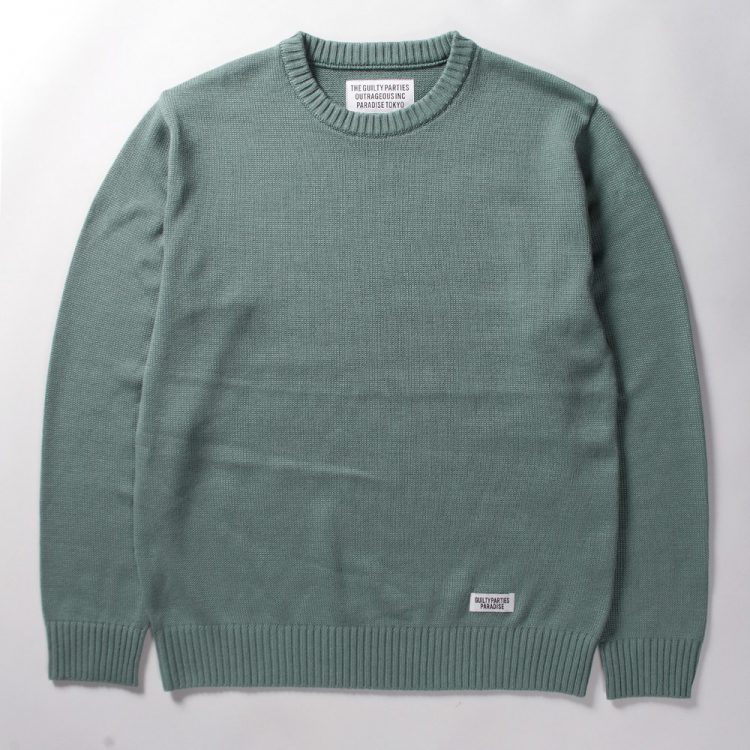 Wacko Maria CLASSIC KNIT SWEATER-