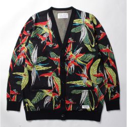 BIRD OF PARADISE JACQUARD CARDIGAN