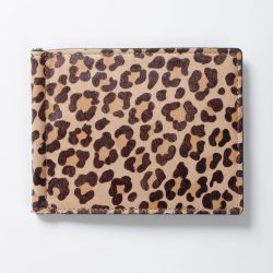 LEOPARD CLIP WALLET