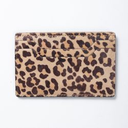 LEOPARD CARD CASE