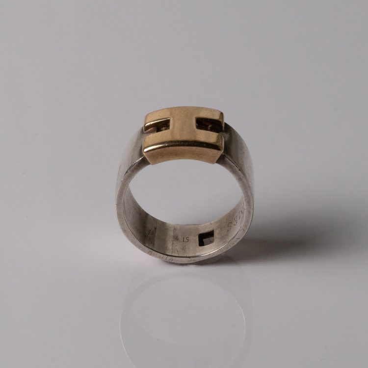 Hermes Vintage Ring エルメス ヴィンテージ シルバーリング Kaddish