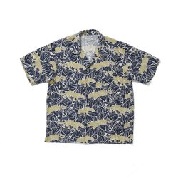 ORIGINAL PRINTED OPEN COLLAR SHIRTS (PANTHER short sleeve)