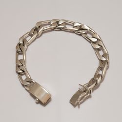 TAXCO SILVER CHAIN BRACELET / 10mm