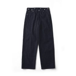 TRIPPLE NEEDLE BELTLESS JEANS