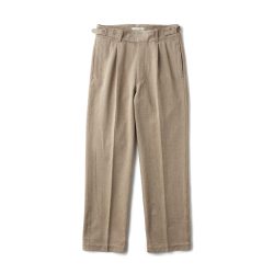 SIDE BUCKLE GURKHA TROUSER