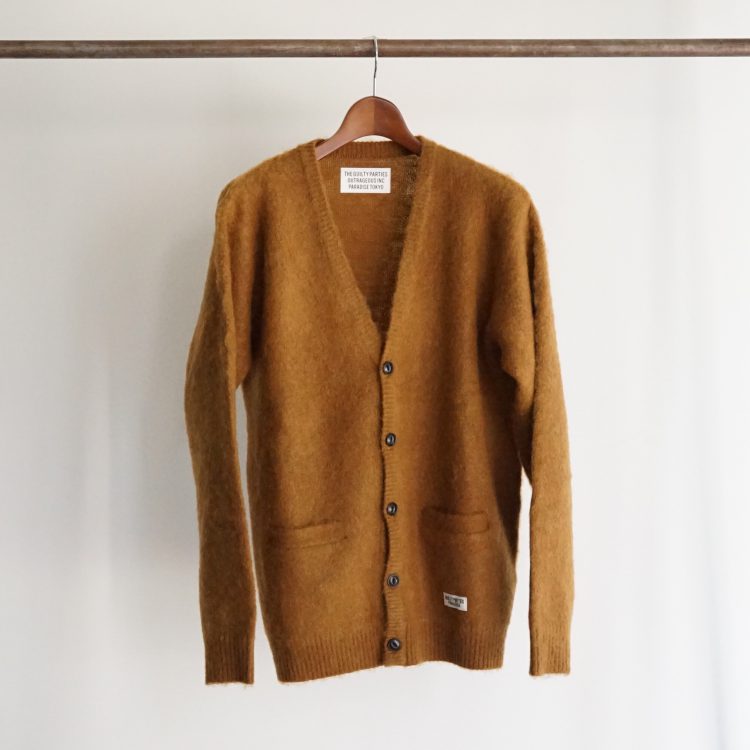 WACKO MARIA (ワコマリア) MOHAIR SWEATER モヘア カーディガン ニット ...