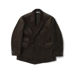 DOUBLE-BREASTED SWING JACKET