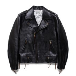 DJ HARVEY DOUBLE LEATHER JACKET