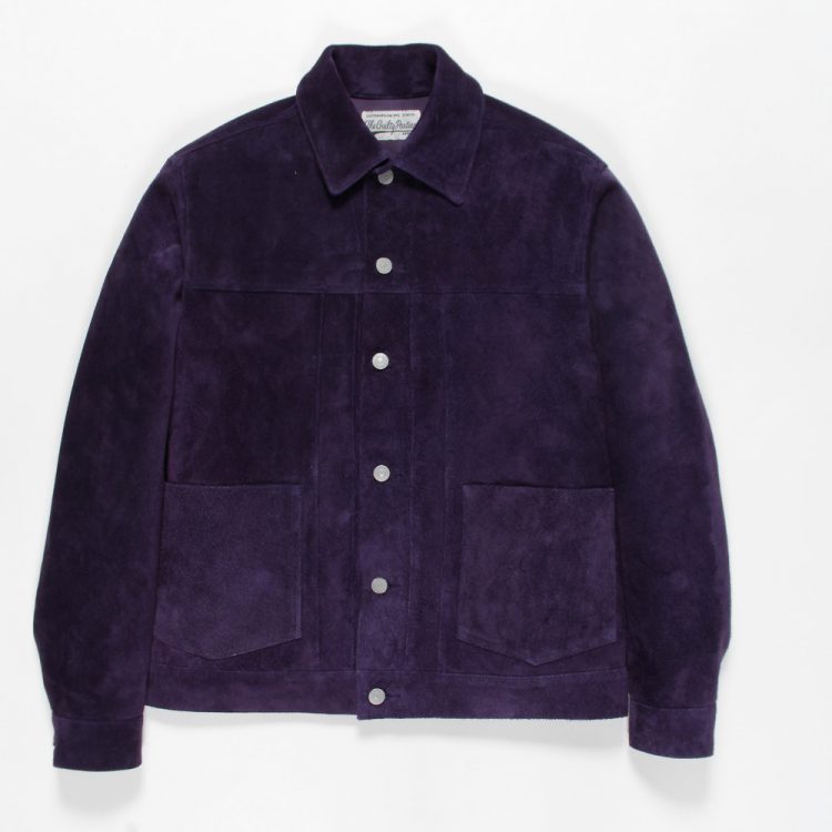 WACKOMARIA SUEDE LEATHER TRUCKER JACKET | hartwellspremium.com