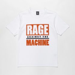 RAGE AGAINST THE MACHINE / WASHED HEAVY WEIGHT CREW NECK T-SHIRT (TYPE-3)