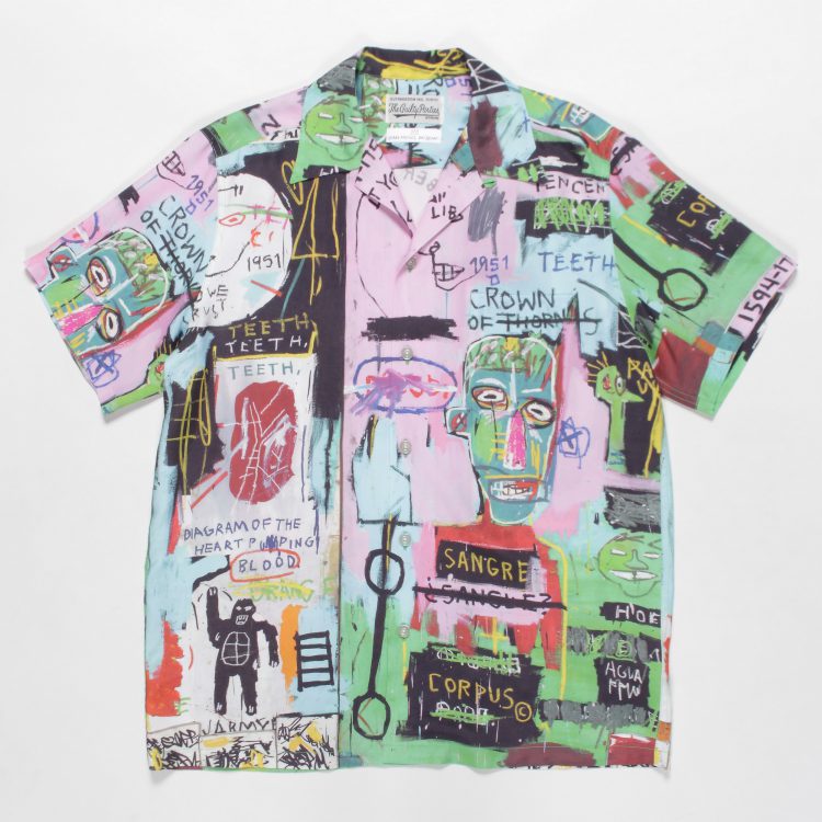 ワコマリア バスキア アロハ BASQUIAT アロハシャツ | gulatilaw.com