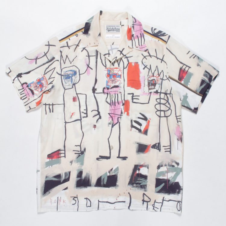 ワコマリア JEAN-MICHEL BASQUIAT バスキア アロハシャツ-