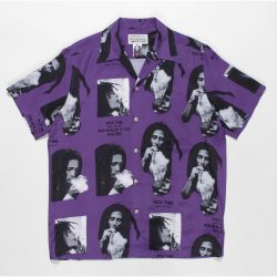 BOB MARLEY / S/S HAWAIIAN SHIRT (TYPE-1)