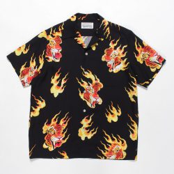 TIMLEHI / S/S HAWAIIAN SHIRT(TYPE-3)