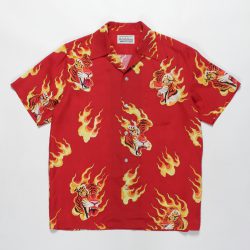 TIMLEHI / S/S HAWAIIAN SHIRT(TYPE-3)