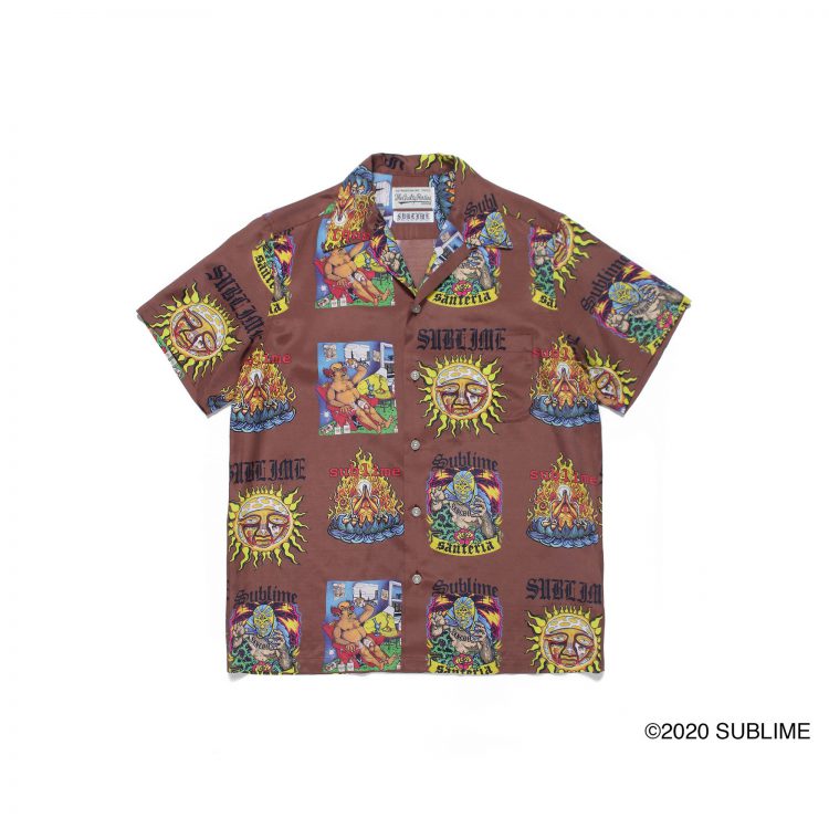 WACKO MARIA SUBLIME S/S HAWAIIAN SHIRT camping.com