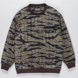 TIGERCAMO MID LAYER PULLOVER JACKET