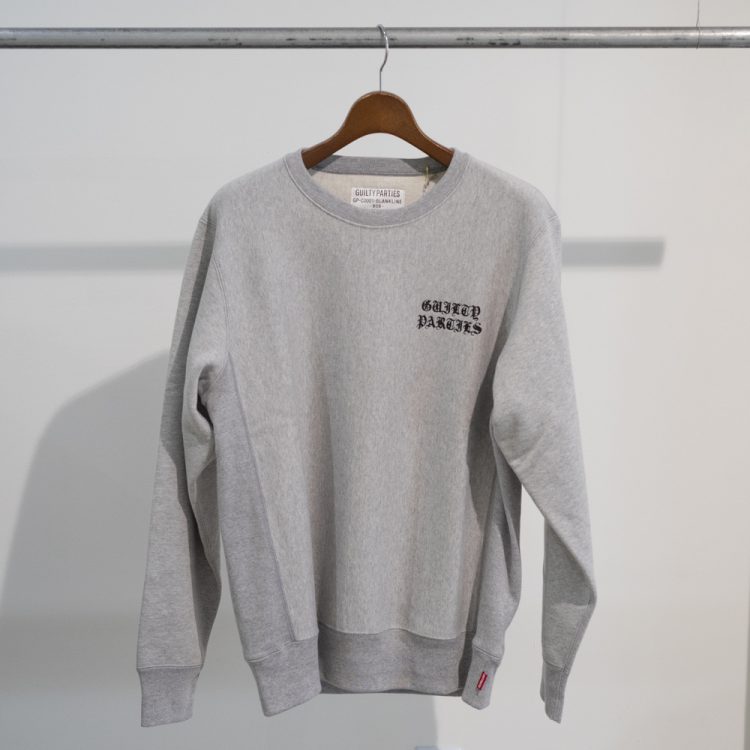 WACKO MARIA CREW NECK SWEAT SHIRT L | hartwellspremium.com