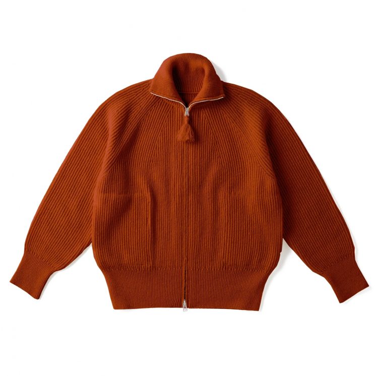 かしこまりましたold joe TWEEDY YARN ZIP SWEATER ドライバーズ