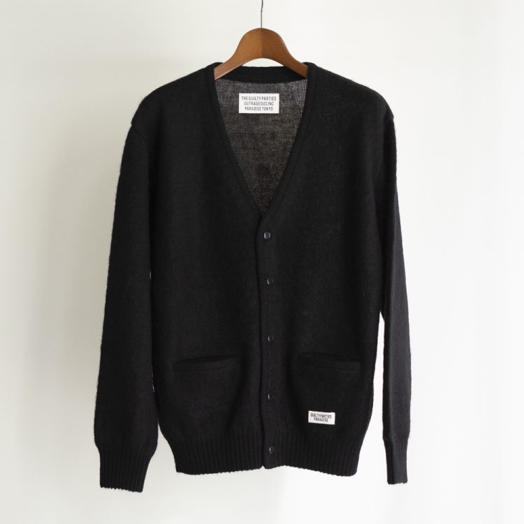 WOOL100%22FW WACKO MARIA CLASSIC KNIT CARDIGAN - www.baconsultoria