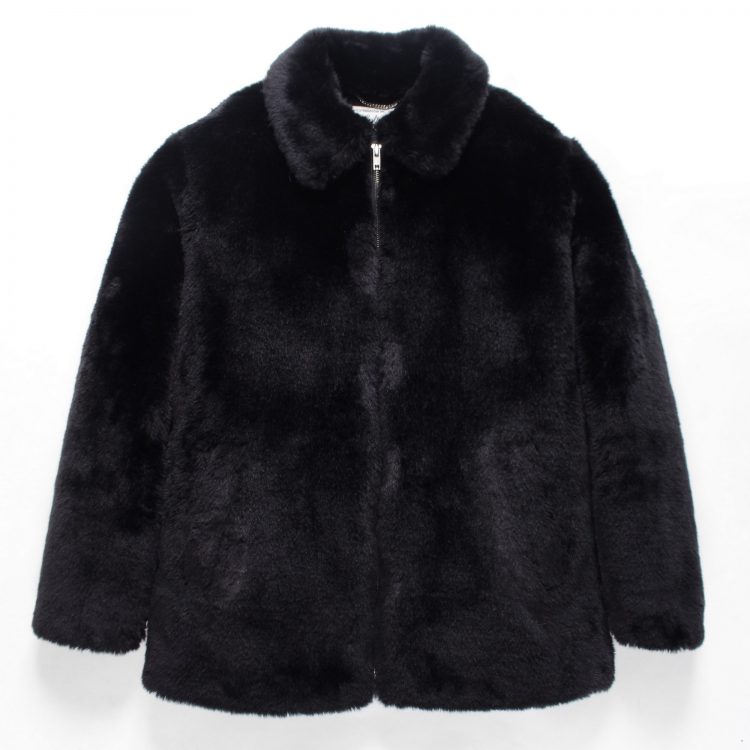 WACKO MARIA (ワコマリア) FUR COACH JACKET コーチジャケット ファー ...