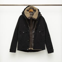 TEMPEST ANORAK (W/AVIATOR SHEARLING HOODED LINER)