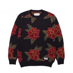 FLOWER JACQUARD SWEATER