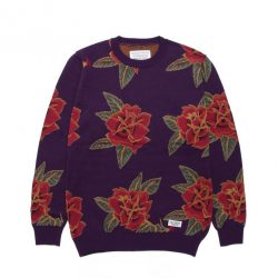 FLOWER JACQUARD SWEATER