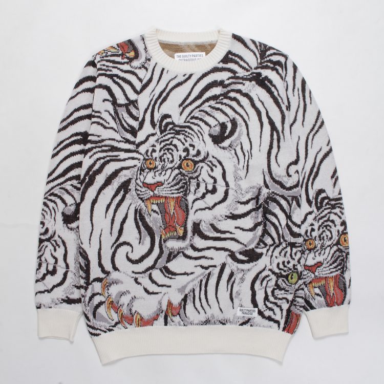 WACKO MARIA (ワコマリア) TIMLEHI JACQUARD SWEATER ニット | kaddish