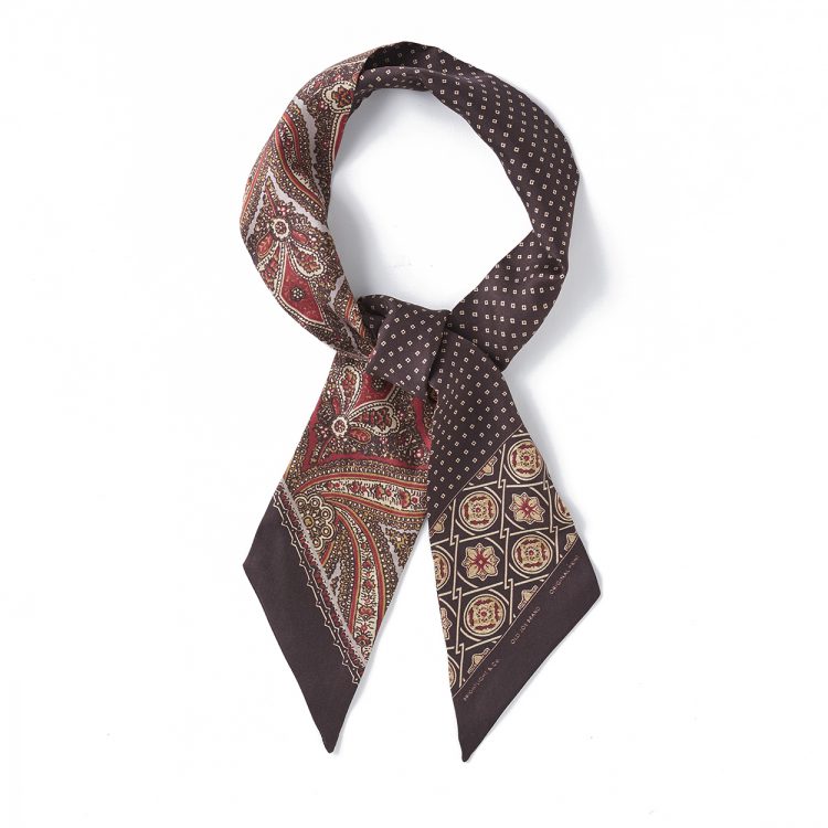 OLD JOE (オールドジョー) SILK SCARF TIE シルク スカーフ タイ ネクタイ | kaddish