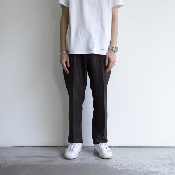 31センチ股下WACKO MARIA ワコマリア PLEATED TROUSERS TYPE-2 タック プリーツトラウザーズ テーパードパンツ ベージュ