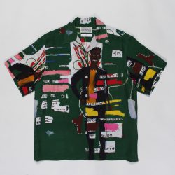 JEAN MICHEL BASQUIAT/ S/S HAWAIIAN SHIRT (TYPE-2)