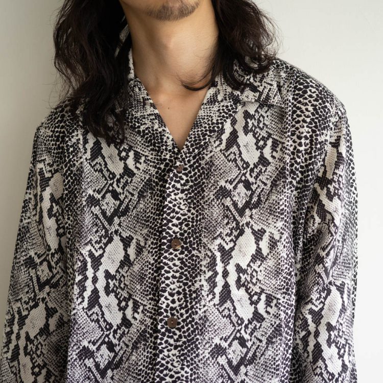 WACKO MARIA HAWAIIAN SHIRT L/S  21FW