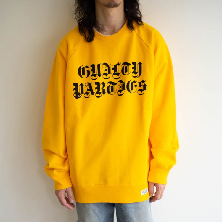 WACKO MARIA CREW NECK T-SHIRT 黄色 Sサイズ 新品希少S