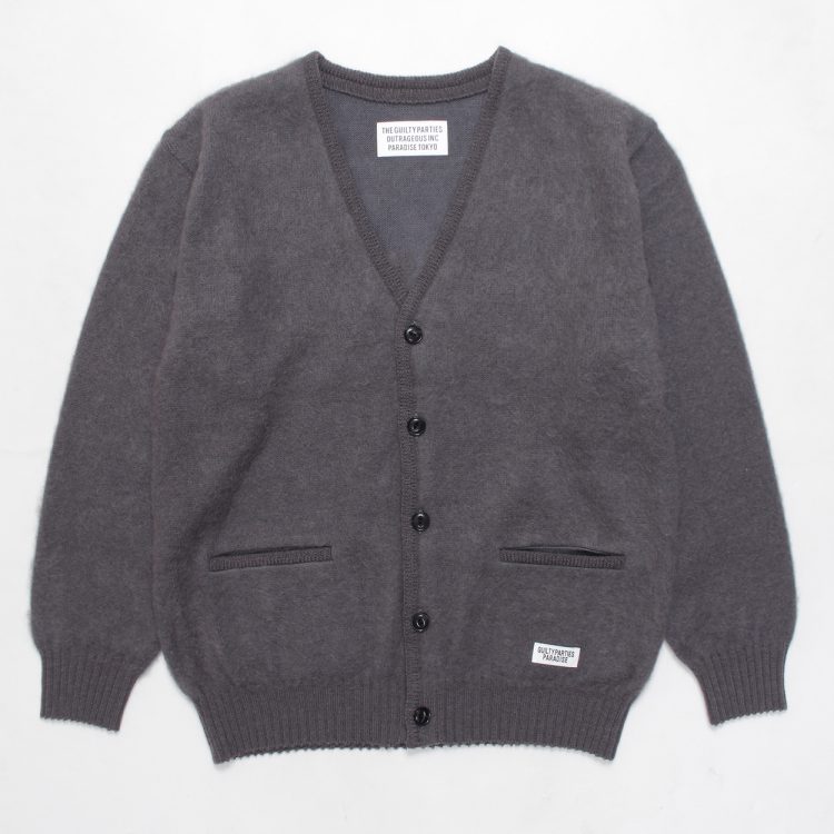 【激安売店】21fw WACKO MARIA PREMIUM MOHAIR CARDIGAN カーディガン