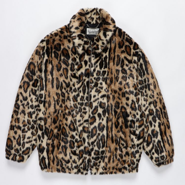 WACKO MARIA (ワコマリア) LEOPARD ファー ジャケット FUR JACKET ...