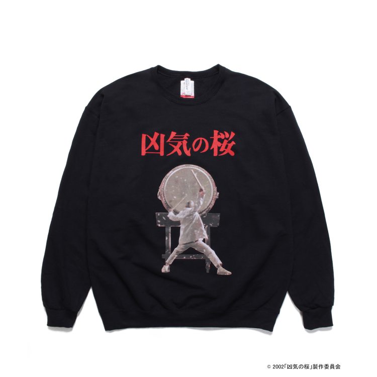 WACKO MARIA 凶気の桜 CREW NACK SWEAT（ホワイト）XL