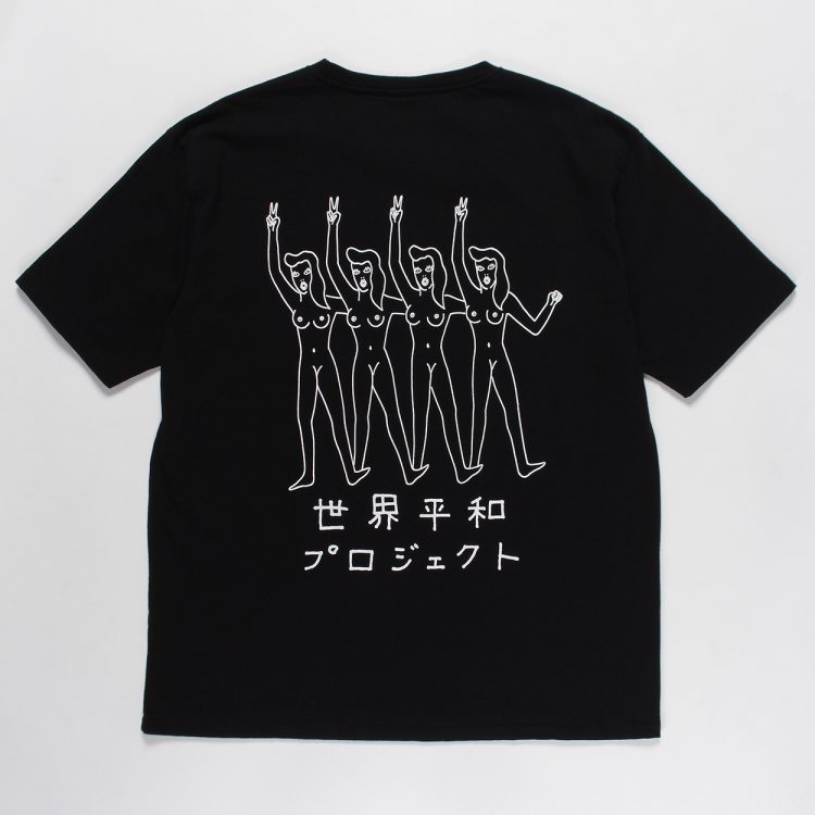 WACKO MARIA (ワコマリア) 22SS T-SHIRT Tシャツ 世界平和プロジェクト 