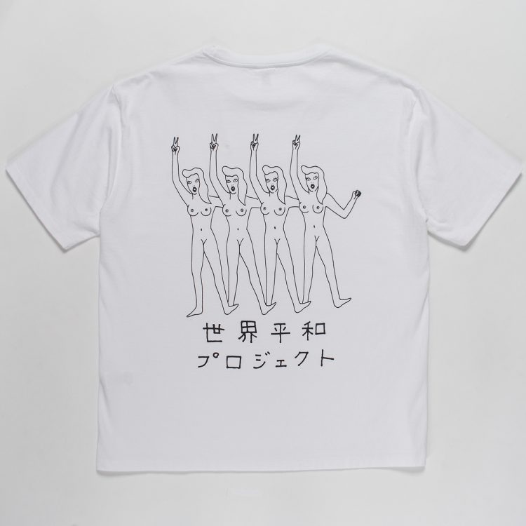 WACKO MARIA 世界平和プロジェクト Tシャツ-