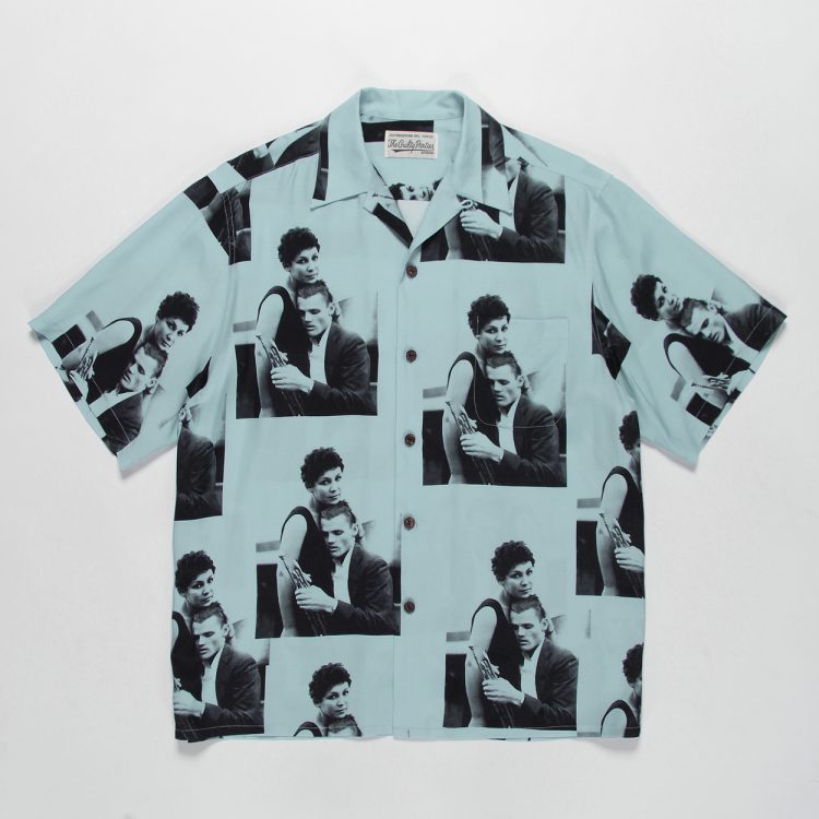 WACKO MARIA ワコマリア CHET BAKER / S/S HAWAIIAN SHIRT チェット・ベイカー 総柄アロハシャツ 半袖シャツ マルチ