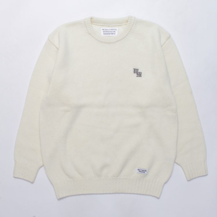 WACKO MARIA (ワコマリア) CREW NECK SWEATER クルーネック ニット