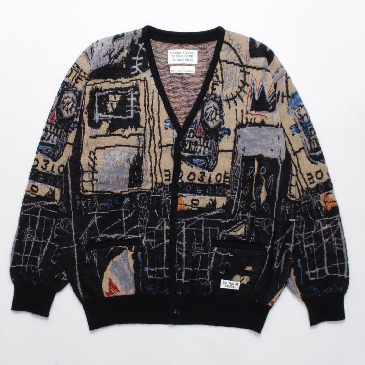 WACKO MARIA (ワコマリア) BASQUIAT バスキア CARDIGAN カーディガン | kaddish